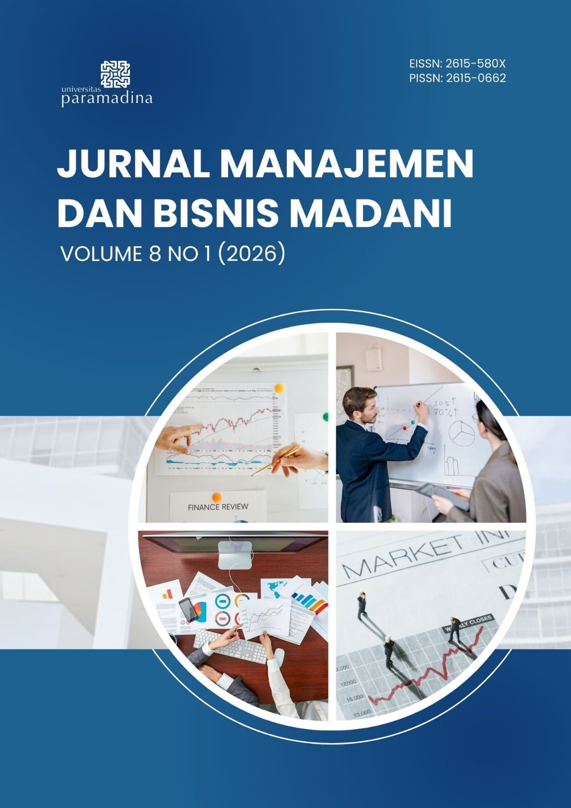 					View Vol. 8 No. 1 (2026): Jurnal Manajemen dan Bisnis Madani 
				
