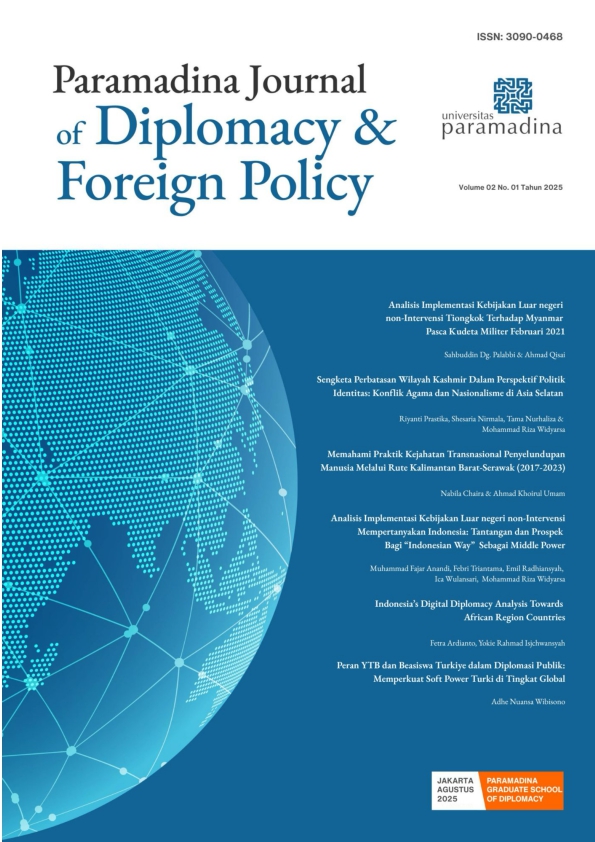 					Lihat Vol 1 No 2 (2024): Journal of Diplomacy & Foreign Policy
				
