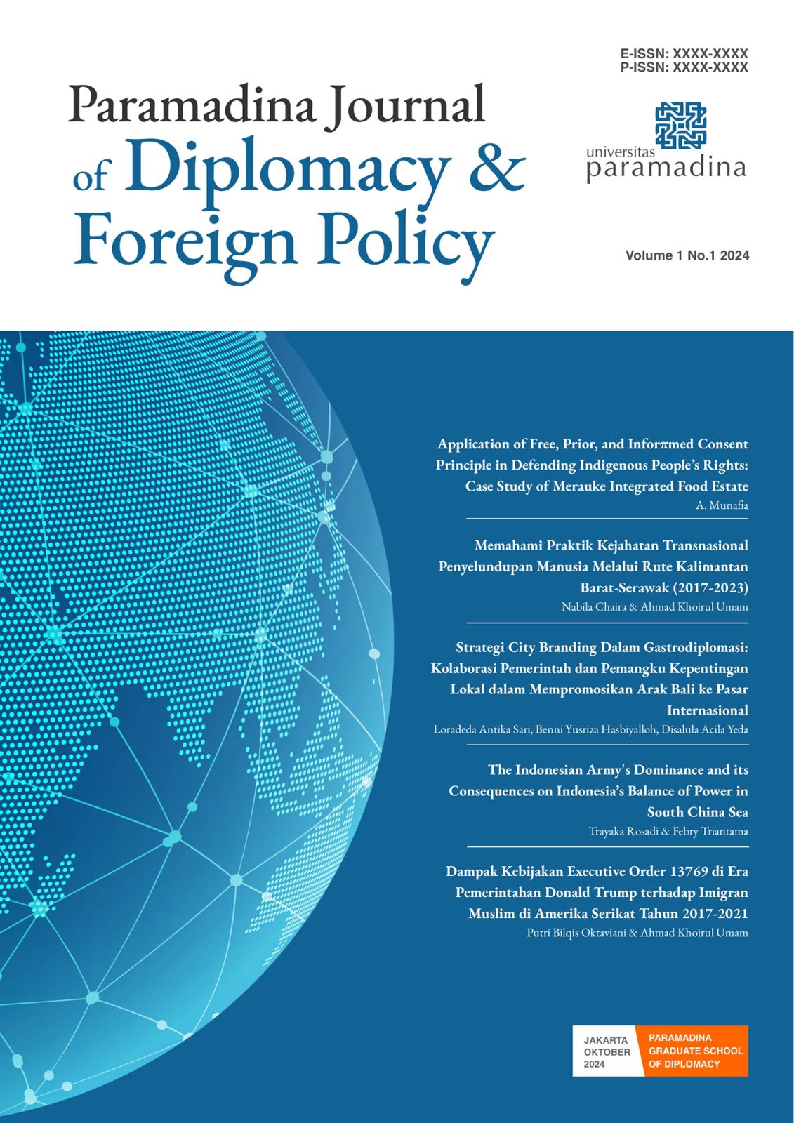 Journal of Diplomacy & Foreign Policy
